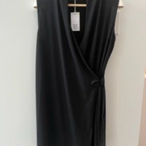 wrap style dress. New